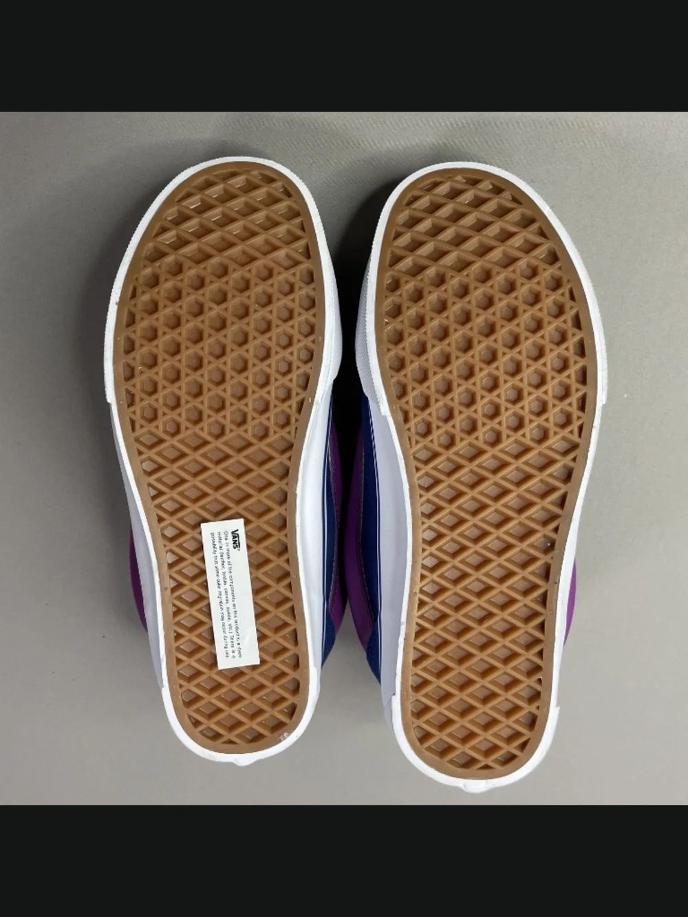 NEW Vans Shoes Womens 7.5 blue purple suede leather knu skool skate street